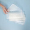 Scrapbook.com - Storage Envelopes - Plastic - 4.5 x 9.5 - Slim Size - 5 Pack