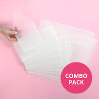 Scrapbook.com - Storage Envelopes - Plastic - Assorted Sizes - 11 Pack