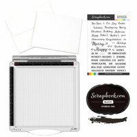 Tim Holtz - Travel Stamp Platform and Sentiments for Every Occasion Card Making Kit