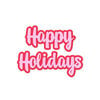Scrapbook.com - Decorative Die Set - Gingerbread - Happy Holidays
