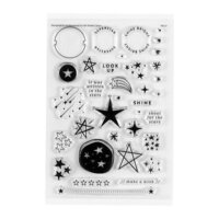 Studio Calico - Clear Photopolymer Stamps - Basics Collection Star