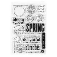 Studio Calico - Clear Photopolymer Stamps - Spring