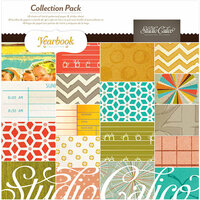 American Crafts - Studio Calico - Yearbook Collection - 12 x 12 Collection Pack