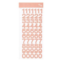 Studio Calico - Number Stickers - Peach