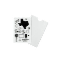 Studio Calico - Clear Photopolymer Stamps - Texas