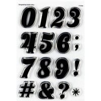 Studio Calico - Clear Photopolymer Stamps - Savannah Numbers