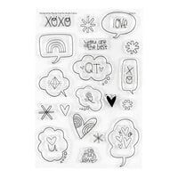 Studio Calico - Clear Photopolymer Stamps - Valentines