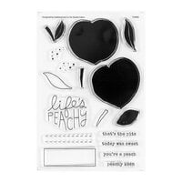 Studio Calico - Clear Photopolymer Stamps - Life's Peachy
