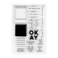 Studio Calico - Clear Photopolymer Stamps - Photo Frame