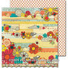 Sassafras Lass - Sweet Marmalade Collection - 12 x 12 Double Sided Paper - Handmade