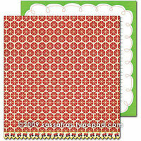 Sassafras Lass - Monstrosity Collection - 12 x 12 Double Sided Paper - Spot On , CLEARANCE