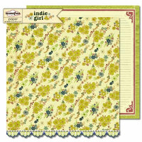 Sassafras Lass - Indie Girl Collection - 12 x 12 Double Sided Paper - Free Spirit