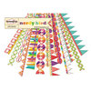 Sassafras Lass - Nerdy Bird Collection - 12 x 12 Cardstock Stickers - Flag Banners