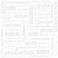 Sandylion Paper - Graduation Words on White