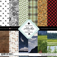 Scrapbook Customs - 6 x 6 Paper Pack - Alaska