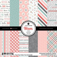 Scrapbook Customs - 6 X 6 Paper Pack - Mom