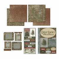 Scrapbook Customs - National Parks Collection - 12 x 12 Complete Kit - Great Smoky Mountains
