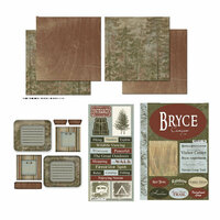 Scrapbook Customs - National Parks Collection - 12 x 12 Complete Kit - Bryce Canyon