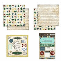 Scrapbook Customs - Explore Country Collection - 12 x 12 Complete Kit - Scotland