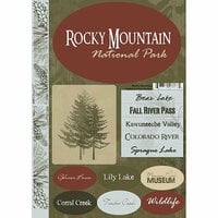 Scrapbook Customs - United States Collection - Cardstock Stickers - Rocky Mountain National Park
