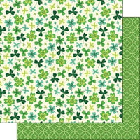 Scrapbook Customs - 12 x 12 Double Sided Paper - St. Patrick's - 05