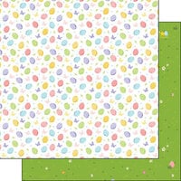 Scrapbook Customs - 12 x 12 Double Sided Paper - Easter 02 - 01