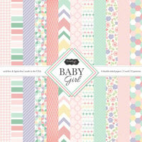 Scrapbook Customs - Baby Girl Collection - 12 x 12 Paper Pack