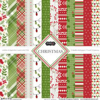 Scrapbook Customs - 12 x 12 Paper Pack - Christmas