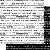 Scrapbook Customs - Sports Pride Collection - 12 x 12 Double Sided Paper - Dance 02