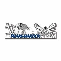 Scrapbook Customs - United States Collection - Laser Cuts - Pearl Harbor Word and Background