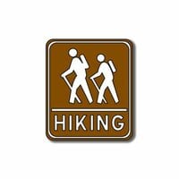 Scrapbook Customs - Sports Collection - Laser Cuts - Hiking Sign