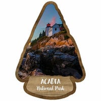 Scrapbook Customs - United States National Parks Collection - Laser Cuts - Watercolor - Acadia National Park