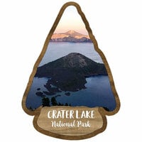 Scrapbook Customs - United States National Parks Collection - Laser Cuts - Watercolor - Crater Lake National Park