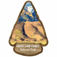 Scrapbook Customs - United States National Parks Collection - Laser Cuts - Watercolor - Great Sand Dunes National Park