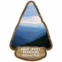 Scrapbook Customs - United States National Parks Collection - Laser Cuts - Watercolor - Great Smoky Mountains National Park