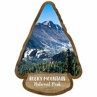 Scrapbook Customs - United States National Parks Collection - Laser Cuts - Watercolor - Rocky Mountain National Park