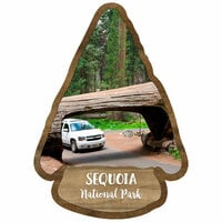Scrapbook Customs - United States National Parks Collection - Laser Cuts - Watercolor - Sequoia National Park