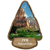 Scrapbook Customs - United States National Parks Collection - Laser Cuts - Watercolor - Zion National Park