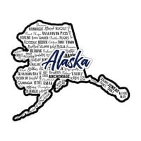Scrapbook Customs - State Sights Collection - Laser Cuts - Alaska