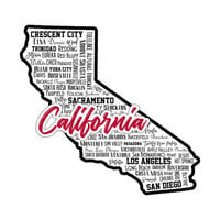 Scrapbook Customs - State Sights Collection - Laser Cuts - California