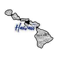 Scrapbook Customs - State Sights Collection - Laser Cuts - Hawaii