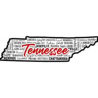 Scrapbook Customs - State Sights Collection - Laser Cuts - Tennessee