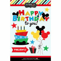 Scrapbook Customs - Inspired By Collection - Cardstock Stickers - Magical Birthday