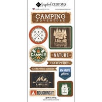 Scrapbook Customs - Life Is Better Collection - Cardstock Stickers - Camping