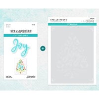 Spellbinders - Layered Christmas Stencils Collection - Layering Stencils and Etched Die Bundle - Joy Tree