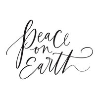 Spellbinders - BetterPress Collection - Press Plates - Peace on Earth