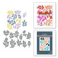 Spellbinders - BetterPress Collection - Press Plate and Registration - Sprigs