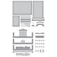 Spellbinders - Make A Scene Collection - Etched Dies - Picture Perfect Window Bundle