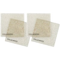 Spellbinders - Platinum 6 Die Cutting Machine - Cutting Plates - 6 x 6 - Glitter - 4 Pack