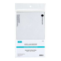 Spellbinders - Platinum 6 Die Cutting Machine - Universal Plate System - Extended Cutting Plates - Clear - 2 Pack